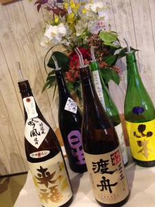 呑み放題の日本酒